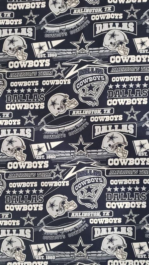 Dallas Cowboys Fabric 100% Cotton Quarter Yard | Etsy