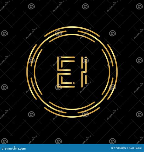 Initial EI Letter Logo with Creative Modern Business Typography Vector Template. Digital ...