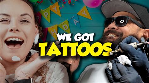 WE GOT TATTOOS! - YouTube