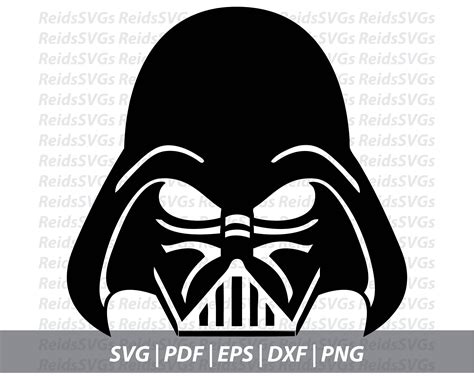 Darth Vader SVG Vader Cut Files SVG Files Clipart | Etsy