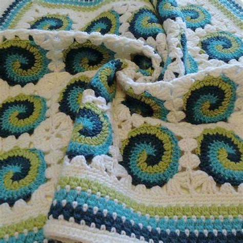 CROCHET PATTERN and CHART: Swirl-3 Baby Blanket | Crochet blanket patterns, Crochet patterns ...