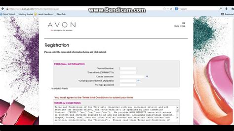 How to register your Avon account. - YouTube