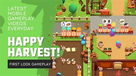 Happy Harvest 👩🏻‍🌾🥕😊 Game Review, Mobile Game, Gameplay - YouTube