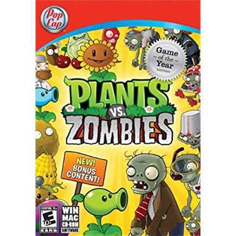 Plants Vs Zombies Game of the Year Edition (PC CD) - Walmart.com