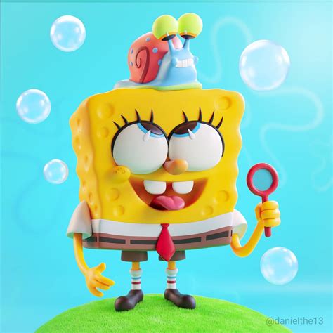 Spongebob squarepants 🎀 - Finished Projects - Blender Artists Community