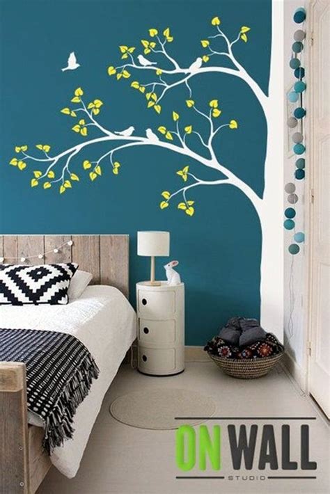 40 Easy DIY Wall Painting Ideas For Complete Luxurious Feel Tree Wall ...