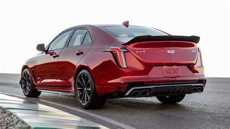 2022 Cadillac CT4-V Blackwing Revealed With Twin-Turbo V6 And A Manual