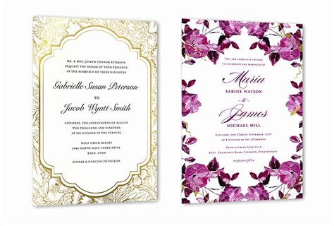 35 Wedding Invitations Wording Template | Wedding invitations examples, Wedding invitation templates