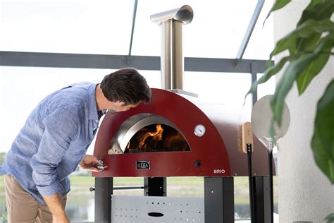 Alfa Brio Hybrid Gas/Wood Fired Pizza Oven - Pizza Ovens Australia ...