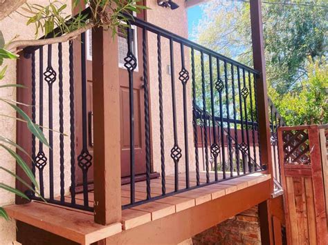 Decorative Metal Deck Rails | Shelly Lighting