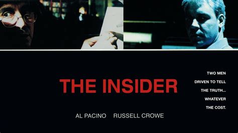 The Insider - Movie - Where To Watch