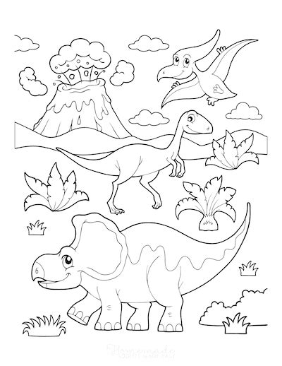 Brachiosaurus Realistic Dinosaurs For Kids Printable Free Coloring Pages - Ryan Fritz's Coloring ...