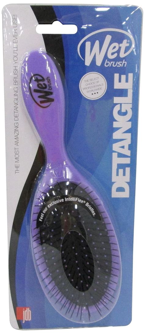 Amazon.com : My Wet Brush Classic Brush, Purple, 3.5 Ounce : Hair ...