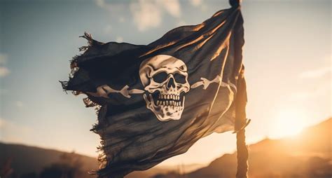 Premium Photo | Old Pirate Flag