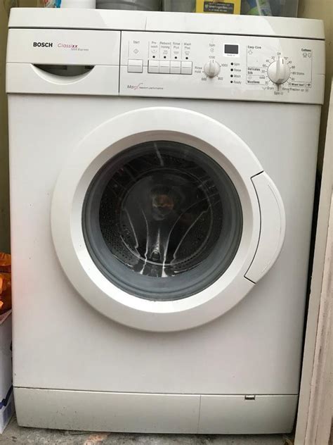 Bosch Classixx 1200 Express Washing Machine User Manual - fairynew