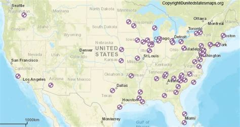 US Nuclear Power Plants Map | USA Nuclear Power Plants Map