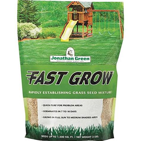 Jonathan Green 10820 Fast Grow Grass Seed Mix, 3 Pounds - Walmart.com - Walmart.com