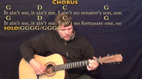 Fortunate Son (CCR) Fingerstyle Guitar Cover Lesson with Chords/Lyrics ...