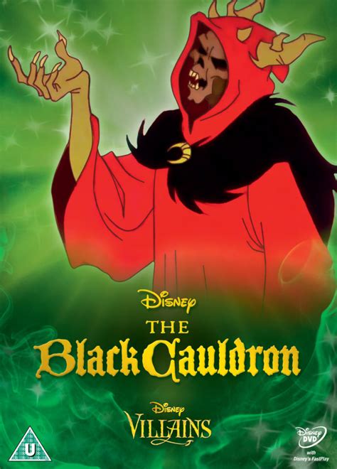 The Black Cauldron - Disney Villains Limited Artwork Edition DVD | Zavvi