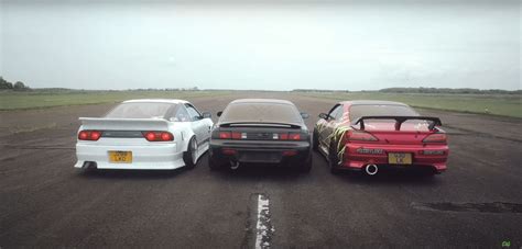 Nissan S-Chassis Drag Race Lines Up S13, S14 and S15, Winner Takes All - autoevolution