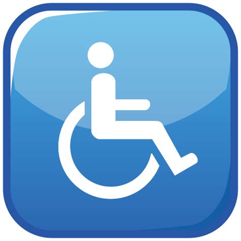 Wheelchair Symbol Emoji for Facebook, Email & SMS | ID#: 8077 | Emoji.co.uk