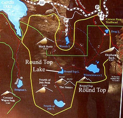 El Dorado National Forest, Mokelumne Wilderness, Backpacking Permits