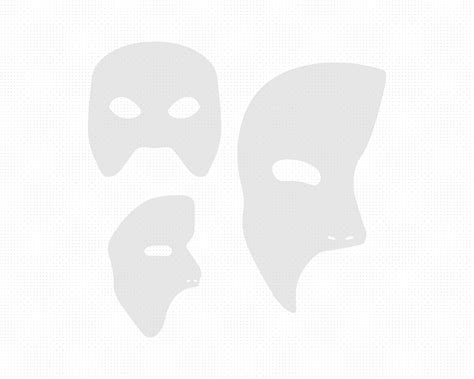 Phantom Mask Svg Phantom Mask Clipart Phantom Mask Png - Etsy Australia