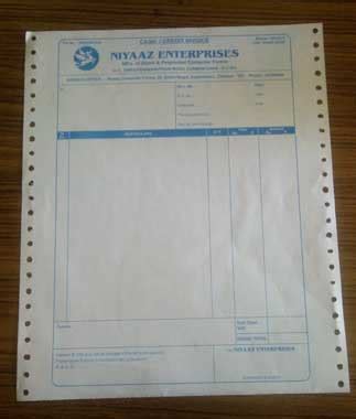 Dot Matrix Printer Paper at best price in Kumbakonam by S.Syed Niyaz ...