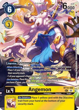 Angemon - Blast Ace - Digimon Card Game