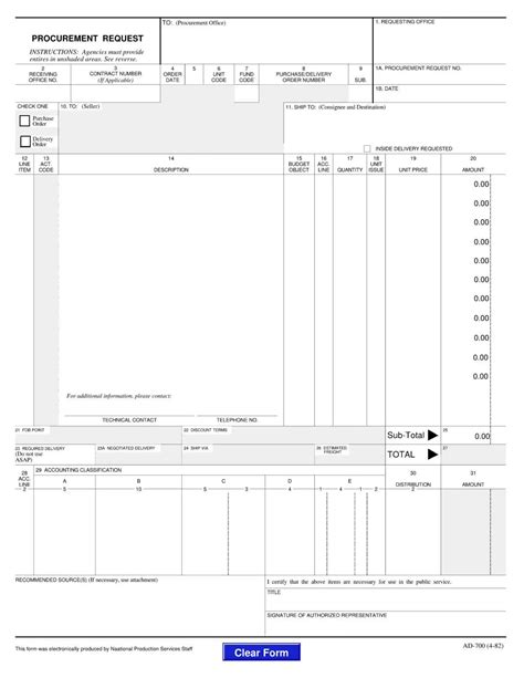 Ad 700 Form ≡ Fill Out Printable PDF Forms Online