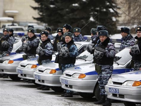 Russian Police Force To Change Its Name, But Not Its Ways