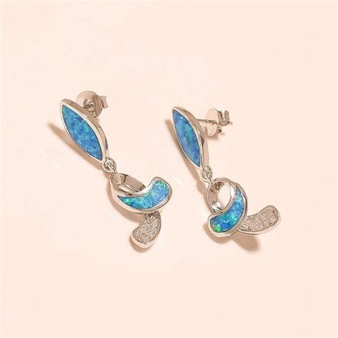 Australian Fire Opal Earrings 925 Sterling Silver Fire Opal Earrings Fine Jewelry Women Handmade ...