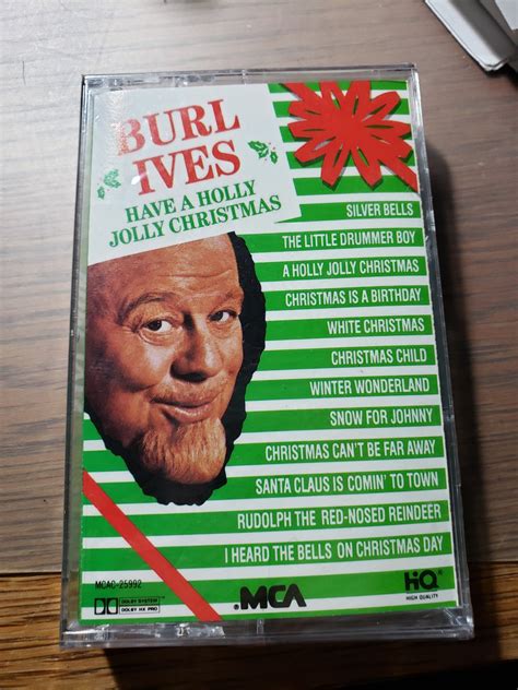 Burl Ives Have a Holly Jolly Christmas Factory Sealed Cassette - Etsy