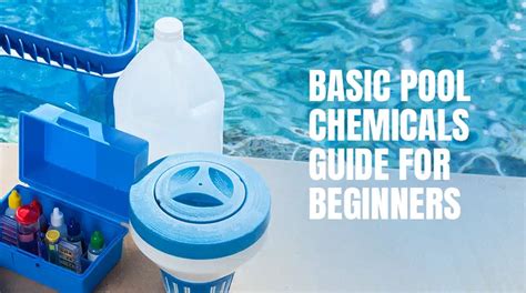 Basic Pool Chemicals Guide for Beginners | Blue Storm