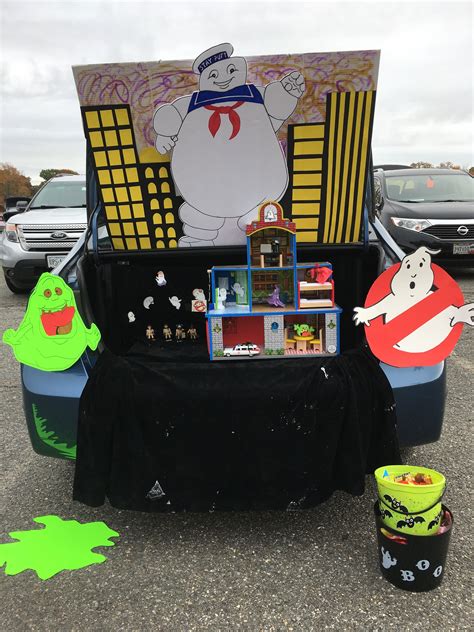 Ghostbusters Trunk or Treat Using A Sedan in 2024 | Trunk or treat ...