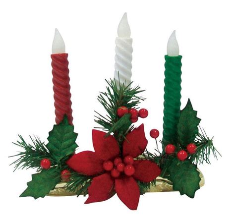 Battery Operated LED Candelabra, 9", low price, holiday gifting items ...