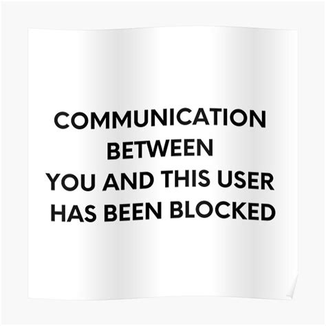 Communication Slogan Posters | Redbubble