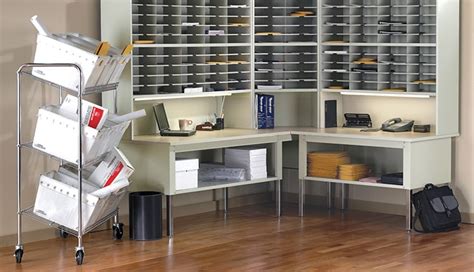 Mailroom Furniture Carts Shipping Stations | ISDA Network