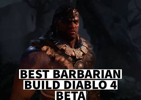 Best Barbarian class build for Diablo 4 beta