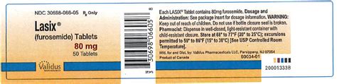 Lasix - FDA prescribing information, side effects and uses