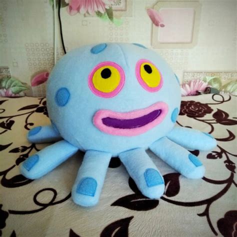 Toe Jammer Plush, My Singing Monsters, Soft Plush Toy, Cute Kid Gift - Etsy