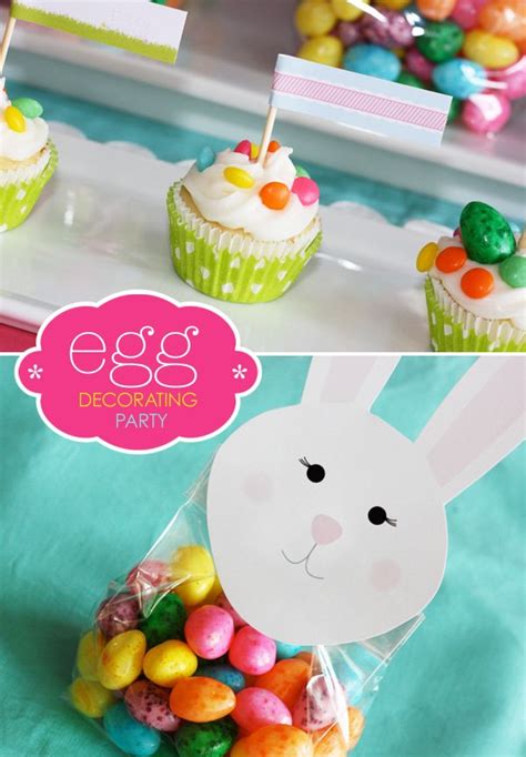 Bright & Colorful Easter Egg Party for Kids // Hostess with the Mostess®