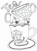 Teapot Coloring Pages sketch template