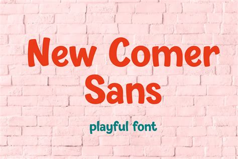 New Comer Sans Font by ave-a-o · Creative Fabrica