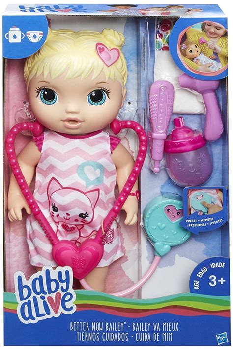 Hasbro Baby Alive Better Now Bailey Doll, Model #C2691 — Goisco.com