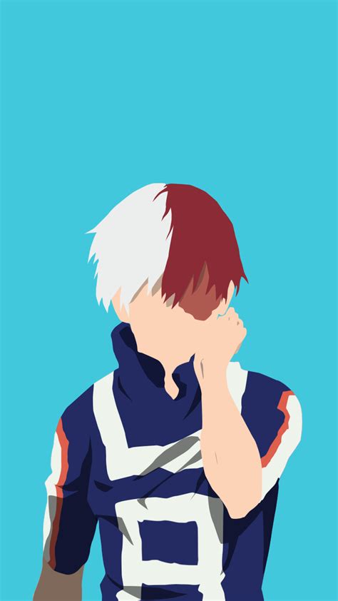 Todoroki Wallpaper phone by Derpdrake on DeviantArt