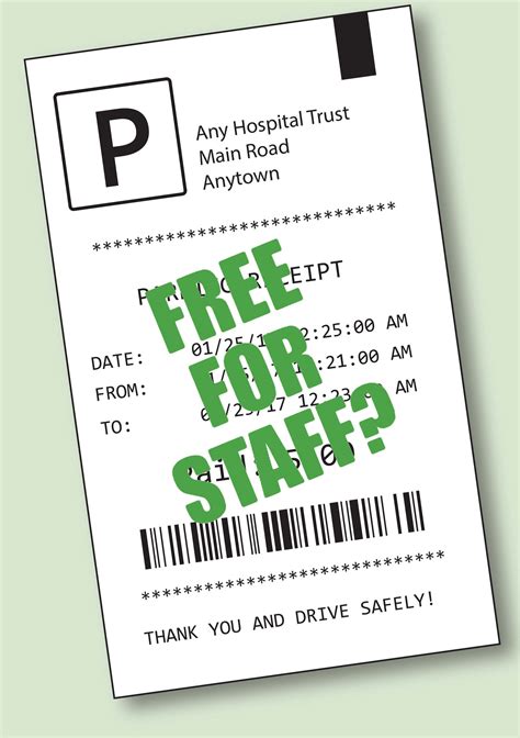 Free hospital parking - UNISON Shop