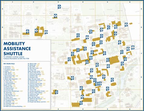 UC Davis Mobility Assistance Shuttle Map | The Mobility Assi… | Flickr