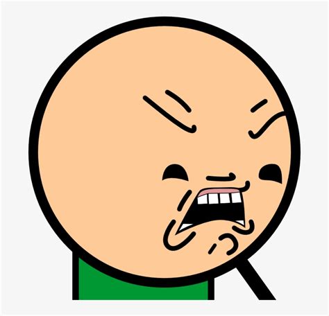 Cyanide And Happiness Disgusted Face - 744x744 PNG Download - PNGkit