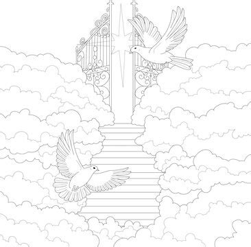 Gateway To Heaven Drawing